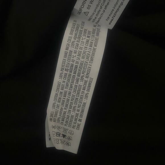 English Factor Bow Poplin Button-Up Shirt Black Size Medium - Picture 7 of 7